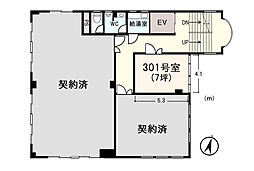 アシスト城南ビルの間取図画像