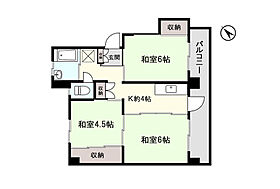 4階 / 3K / 52.76㎡