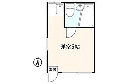 ラ・ヴェール滝野川2 ワンルームの間取図画像