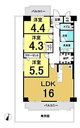 間取図画像 3SLDK