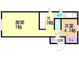 美川ハイツ7 1階