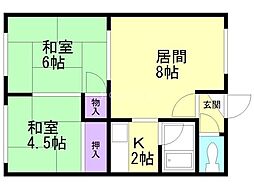 シティハイム新琴似Ａ 1階