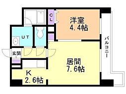 レジディア札幌駅前 6階