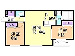 札幌市営南北線 北34条駅 徒歩8分