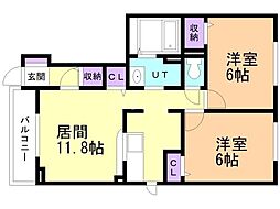 レガーノ参番館 1階