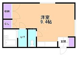 間取図画像 ワンルーム