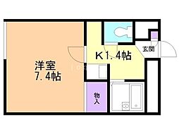 レオパレスフォルテックII 2階