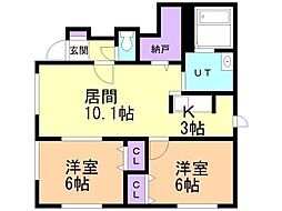 札幌市営南北線 北34条駅 徒歩14分