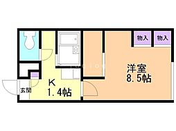 レオパレス北丘珠III 1階