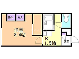 レオパレスドエル 2階