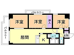 ベルマージュ522 3LDKの間取図画像