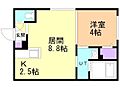 ロイズガーデン札幌駅東1階6.9万円