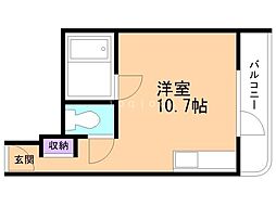 間取図画像 ワンルーム