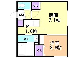 ルビーノ札幌 1階