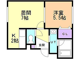 イーグルサウス17Ｂ 1階