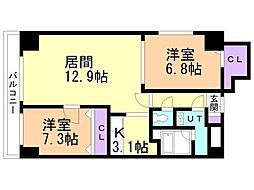 ＳｑｕａｒｅＭｓ614：スクエアマンション614 4階