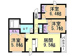 ライズ伏見 3階