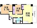 パークレヂデンス5階6.0万円