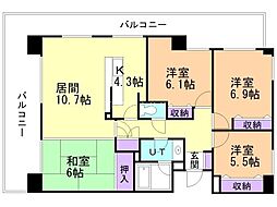 間取図画像 4LDK