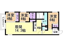 札幌市営東西線 円山公園駅 徒歩8分 4階/-