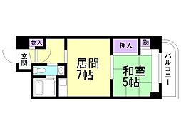 間取図画像 1DK
