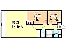 ライズ北5条 6階/603