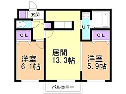 札幌市電2系統 西線11条駅 徒歩8分 3階/-