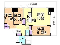 札幌市電2系統 狸小路駅 徒歩1分