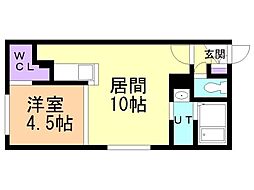 札幌市電2系統 幌南小学校前駅 徒歩4分 2階/-
