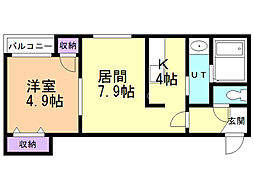 アベニールE・5 2階