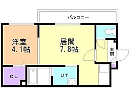 プレジール医大前 4階/405