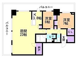 札幌市営南北線 すすきの駅 徒歩3分 22階/-