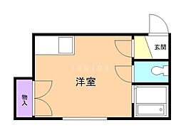 間取図画像 ワンルーム