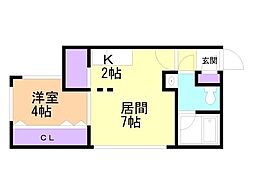 ラフィネ北円山 2階/203