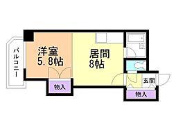 円山北町ハイム 2階/201