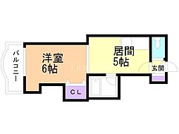間取図画像 1DK