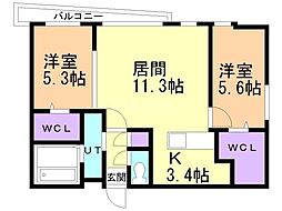 札幌市営東豊線 豊水すすきの駅 徒歩9分 2階/-