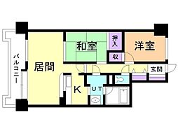 ＴＨＥ　ＲＥＳＩＤＥＮＣＥ　ＰＡＲＫ　ＯＤＯＲＩ 3階/301