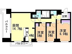 レジディア円山北五条 14階/1403