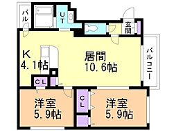 アヴァンセ旭ヶ丘 4階