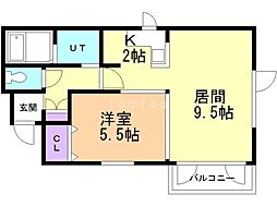 キャピタル神宮 4階/402