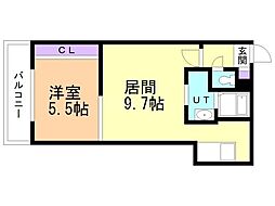 リヴェール山鼻 5階/503