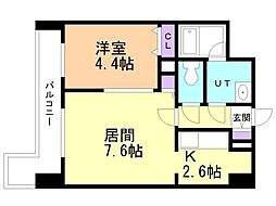 レジディア札幌駅前 4階/404