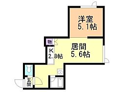キラメック知事公館2 3階/305
