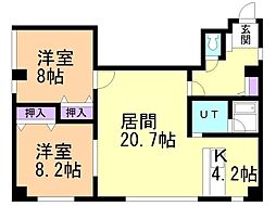 casa m.k 2階/-