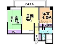 ザ・ヴィンテージ20 2LDKの間取図画像