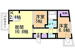 ラヴェーラ円山鳥居前 2階