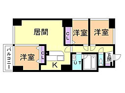 トゥー・プリエール 3LDKの間取図画像
