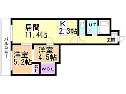AKR北円山 4階/402