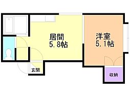 クルーズハウス南5条 1階/103
